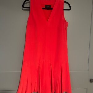 J. Crew Women's Red Sleeveless Dress
